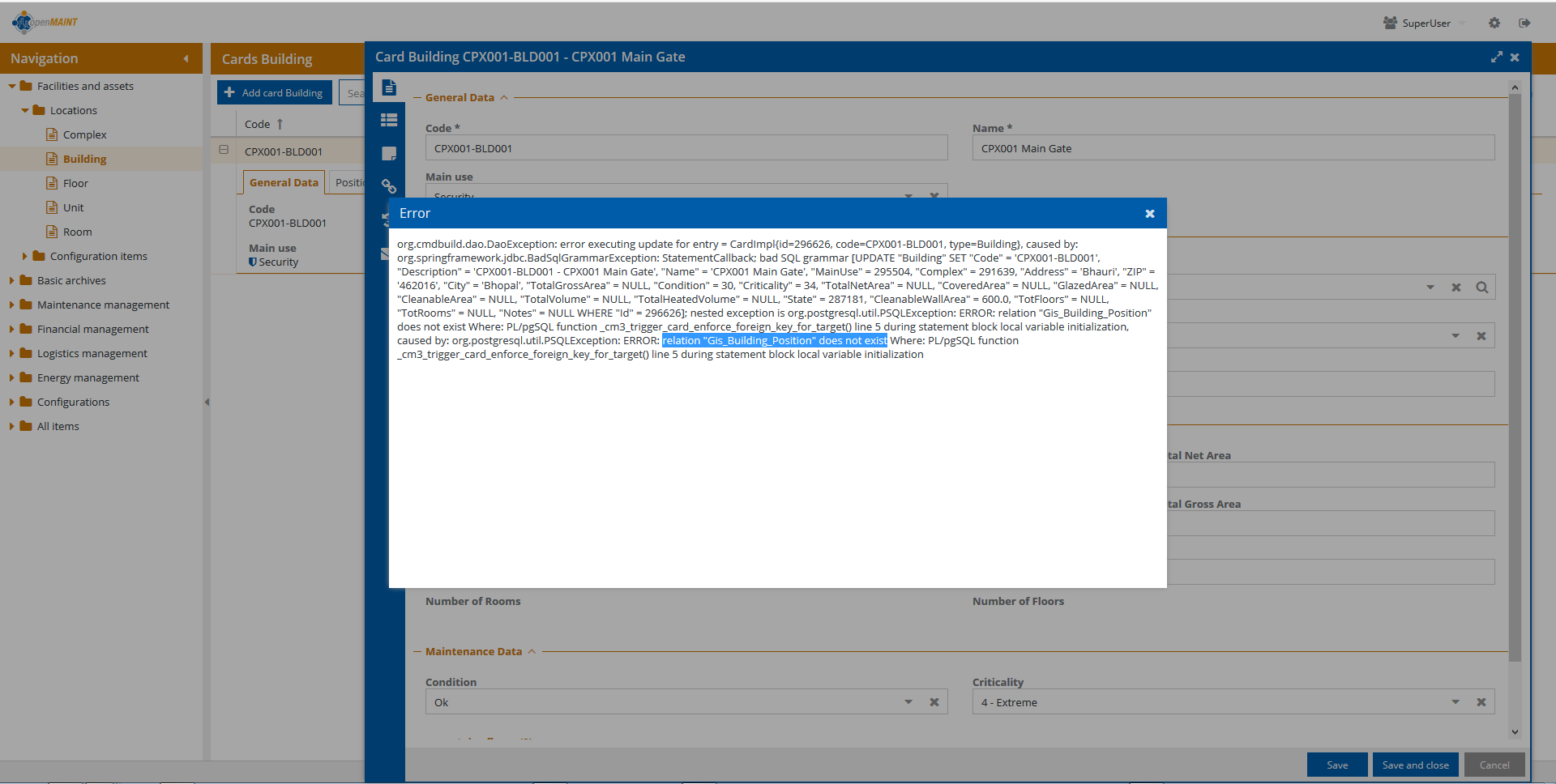 Gis_Building_Position-error